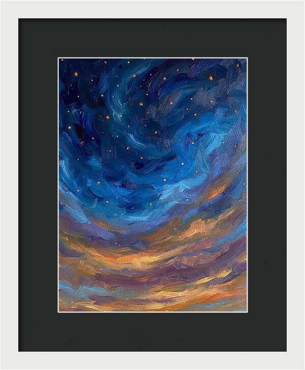 Night Sky Over Mediterranean