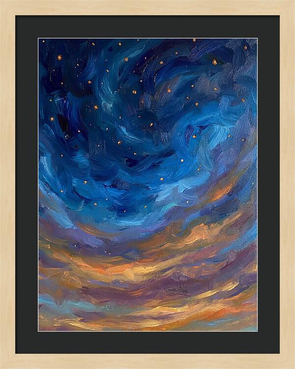 Night Sky Over Mediterranean