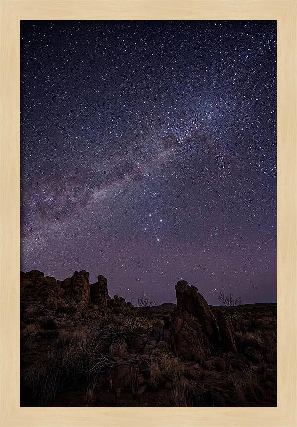 Night Sky With Southern Cross
