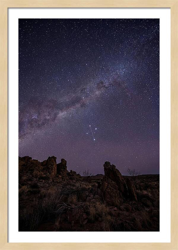 Night Sky With Southern Cross