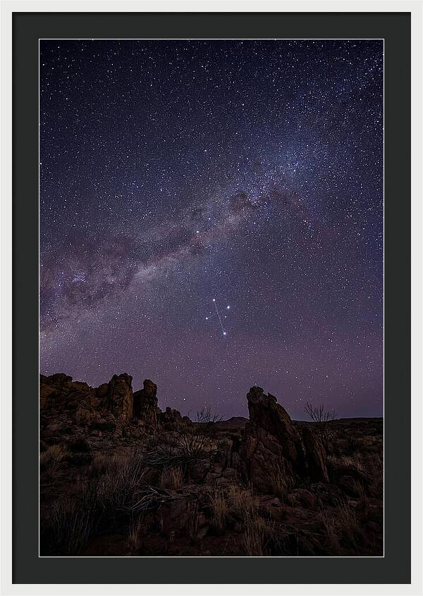 Night Sky With Southern Cross