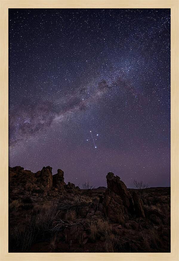 Night Sky With Southern Cross