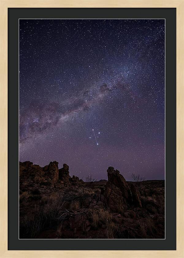 Night Sky With Southern Cross