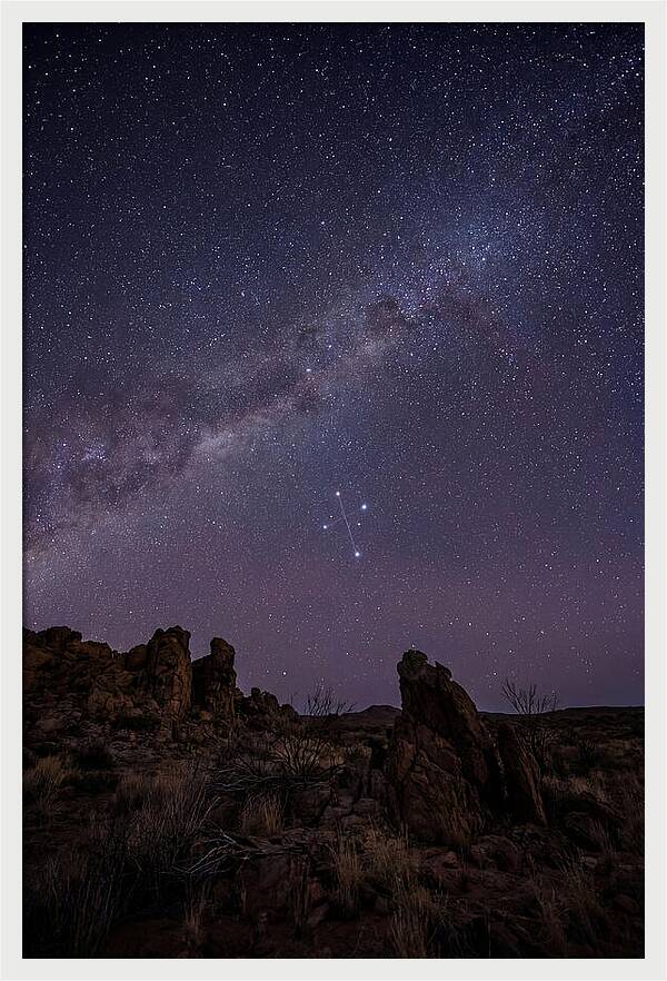 Night Sky With Southern Cross