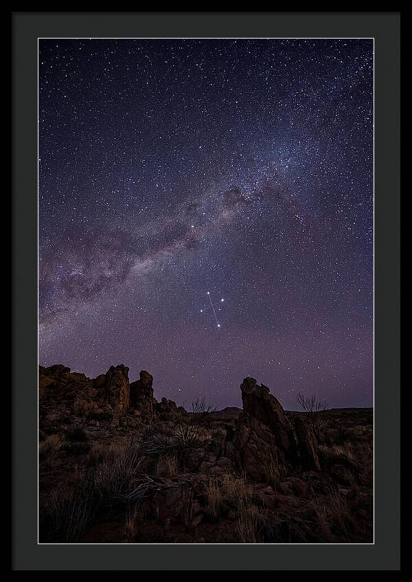 Night Sky With Southern Cross
