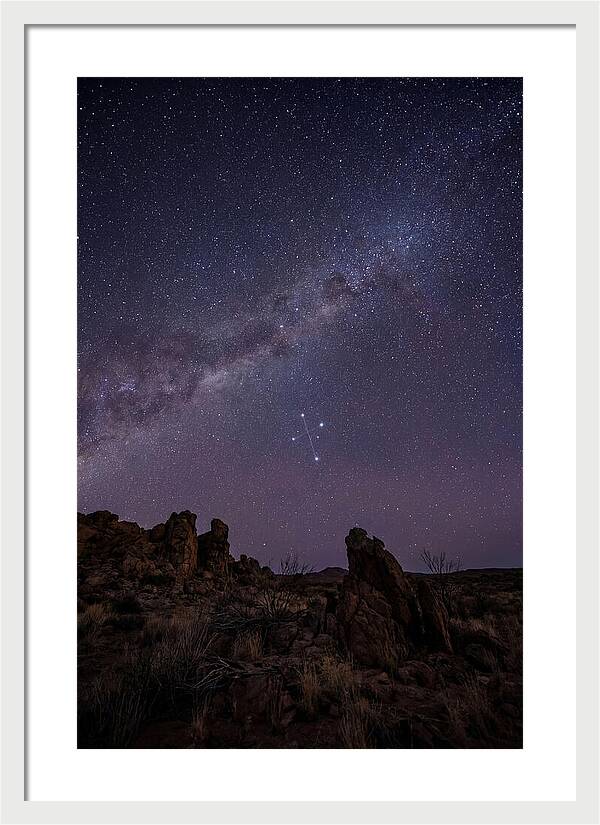 Night Sky With Southern Cross