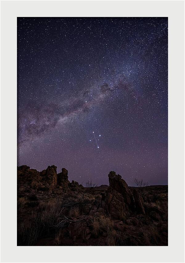 Night Sky With Southern Cross