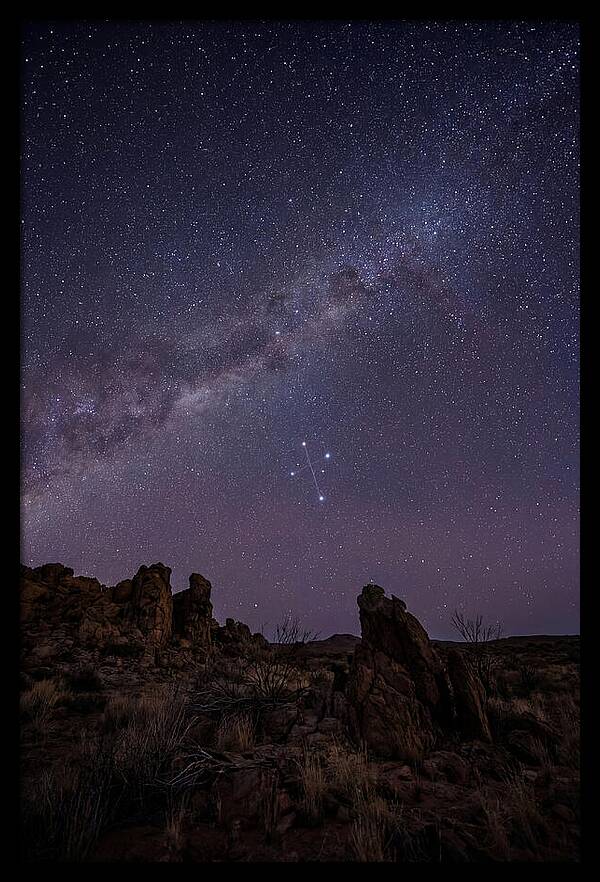 Night Sky With Southern Cross