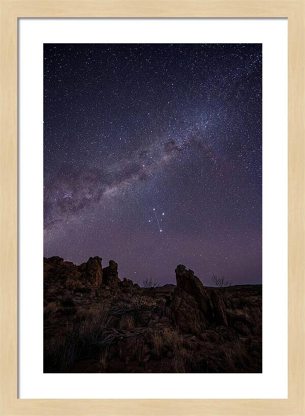 Night Sky With Southern Cross