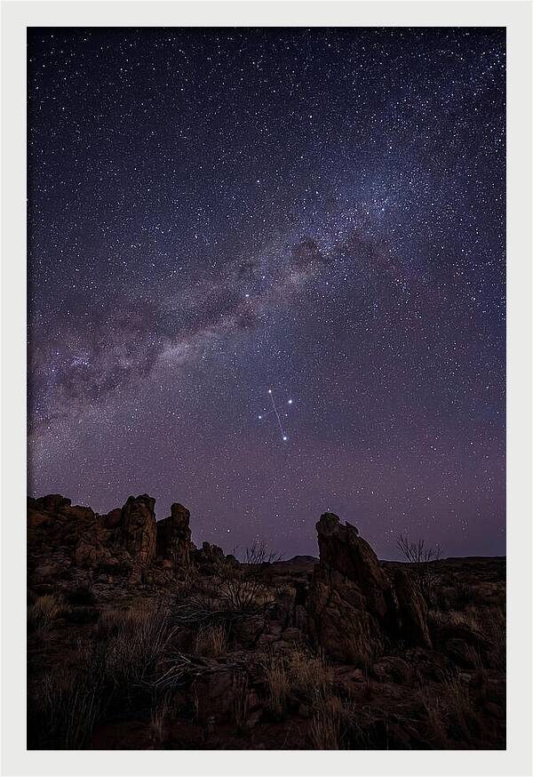 Night Sky With Southern Cross