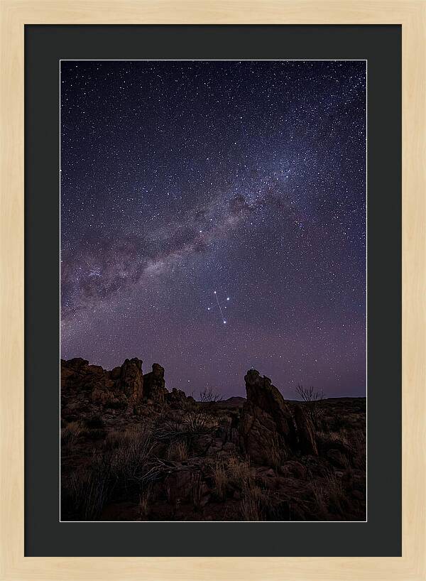 Night Sky With Southern Cross