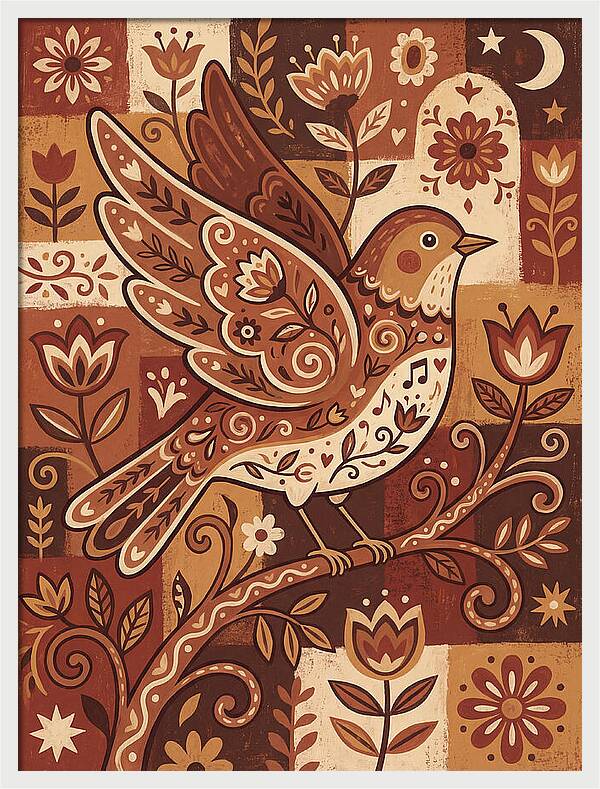Nightingale Folk Art