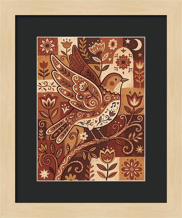 Nightingale Folk Art