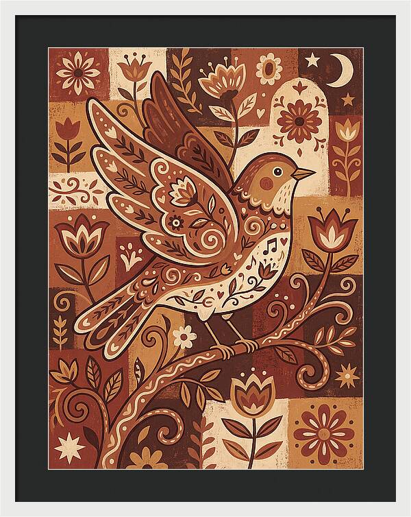 Nightingale Folk Art
