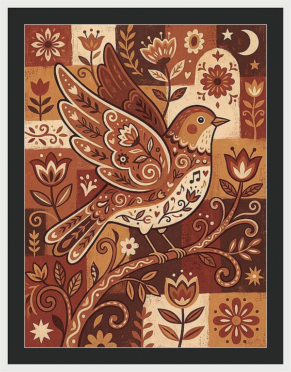 Nightingale Folk Art