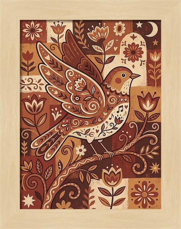 Nightingale Folk Art