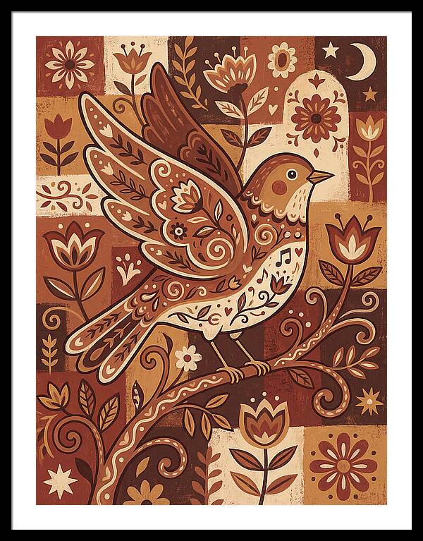 Nightingale Folk Art