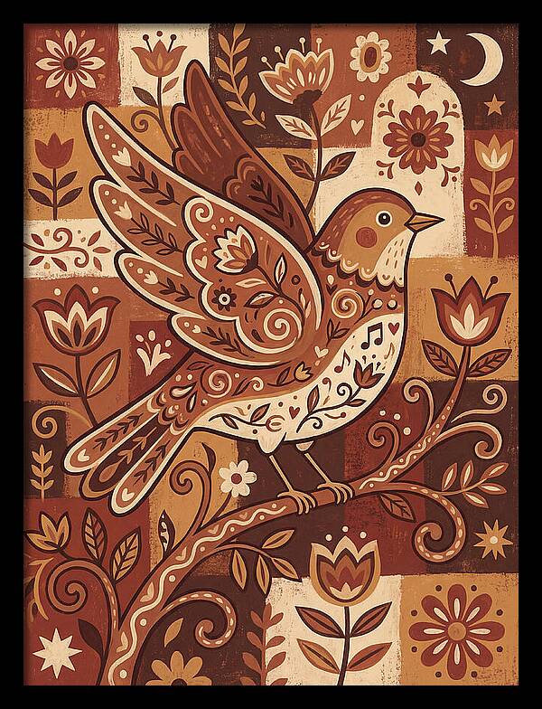 Nightingale Folk Art