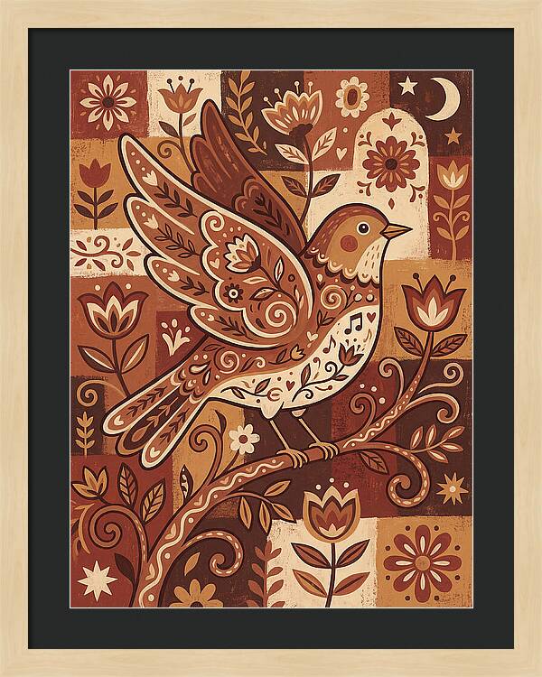 Nightingale Folk Art