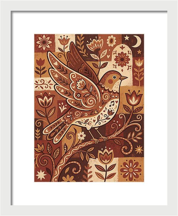 Nightingale Folk Art
