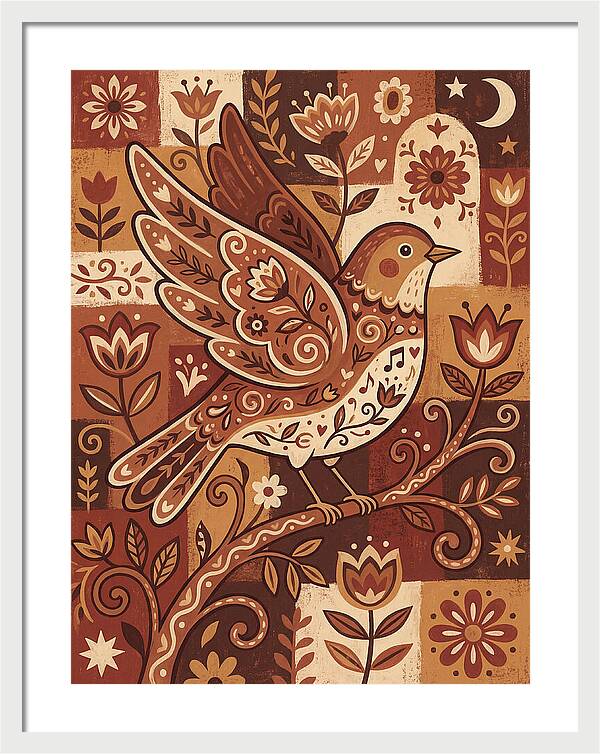 Nightingale Folk Art
