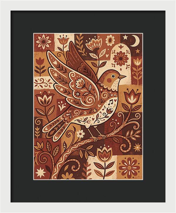 Nightingale Folk Art