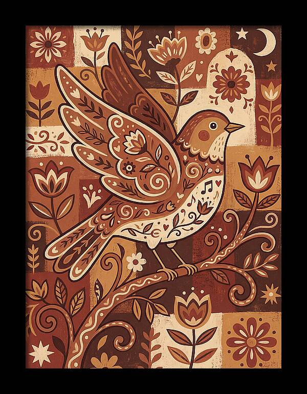 Nightingale Folk Art