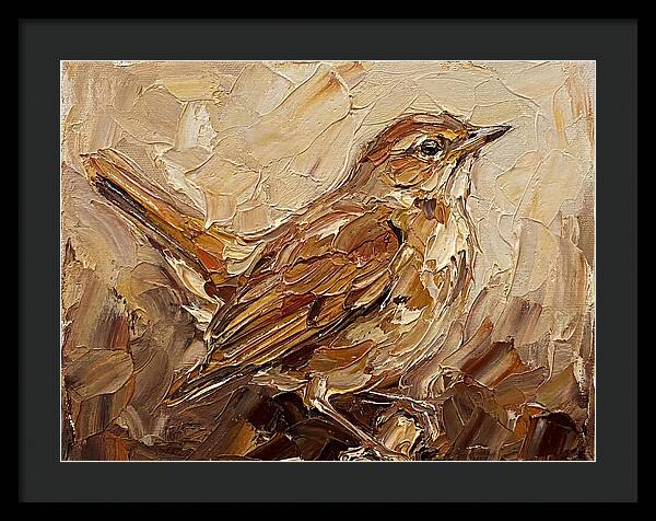Nightingale In Earthy Tones
