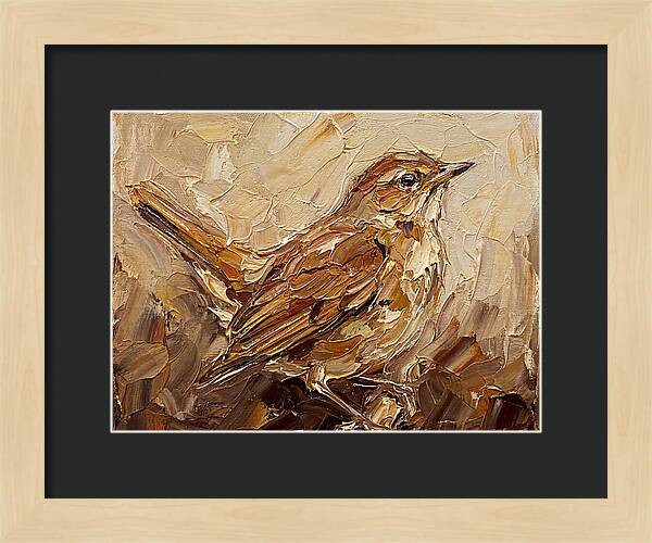Nightingale In Earthy Tones