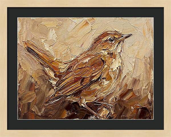 Nightingale In Earthy Tones