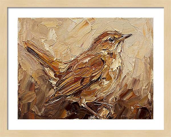 Nightingale In Earthy Tones