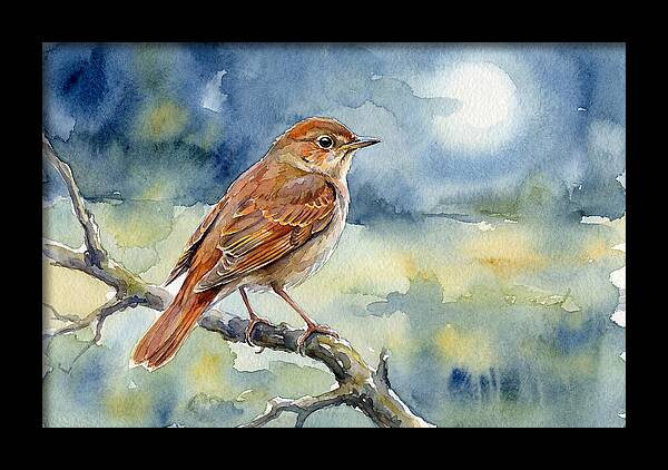 Nightingale In Moonlight