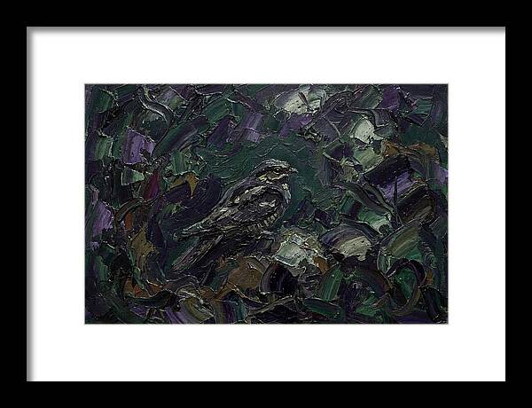 Nightjar Among Lush Foliage
