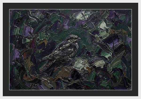 Nightjar Among Lush Foliage
