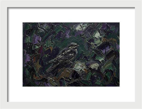 Nightjar Among Lush Foliage