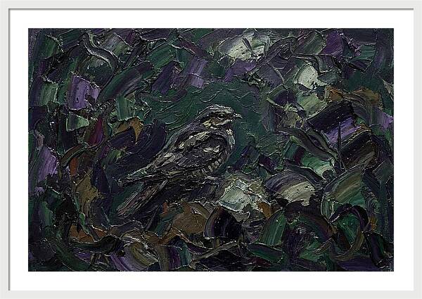 Nightjar Among Lush Foliage