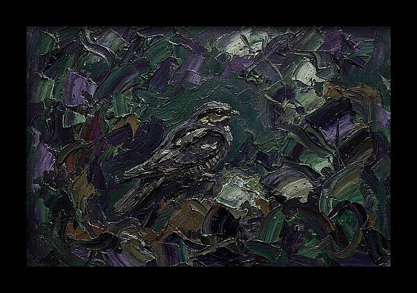 Nightjar Among Lush Foliage