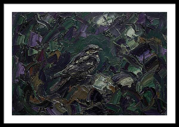 Nightjar Among Lush Foliage
