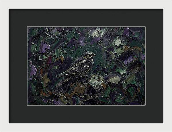 Nightjar Among Lush Foliage
