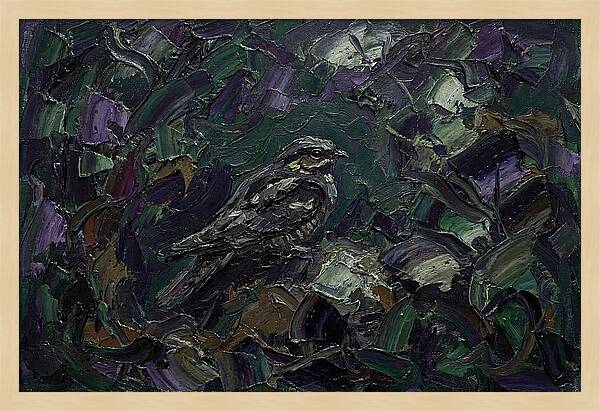 Nightjar Among Lush Foliage