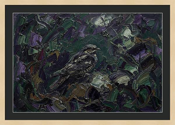 Nightjar Among Lush Foliage