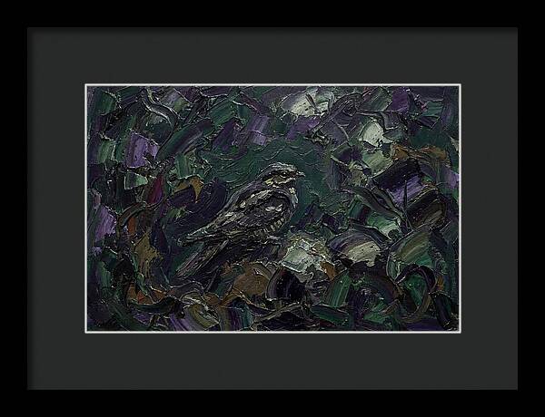 Nightjar Among Lush Foliage
