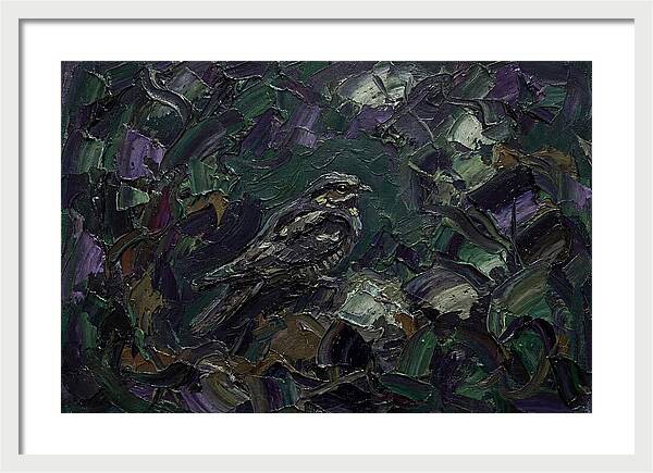 Nightjar Among Lush Foliage