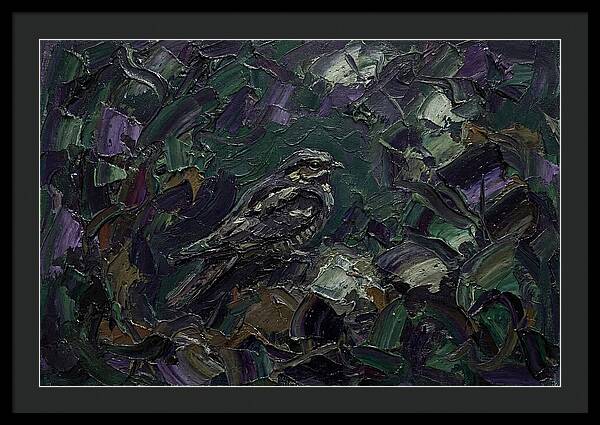 Nightjar Among Lush Foliage