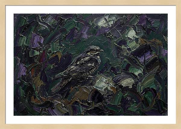 Nightjar Among Lush Foliage