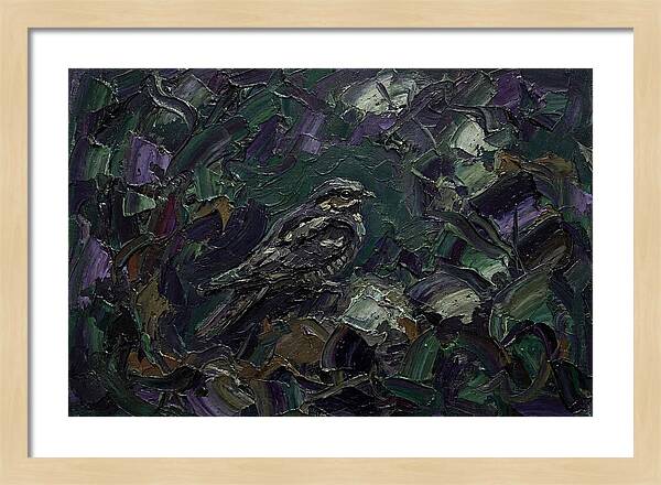 Nightjar Among Lush Foliage
