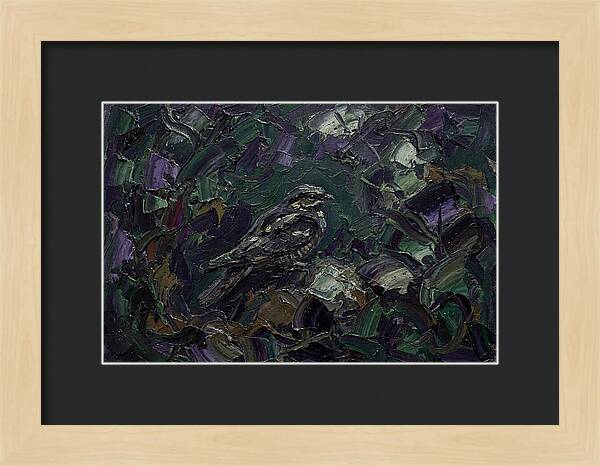 Nightjar Among Lush Foliage