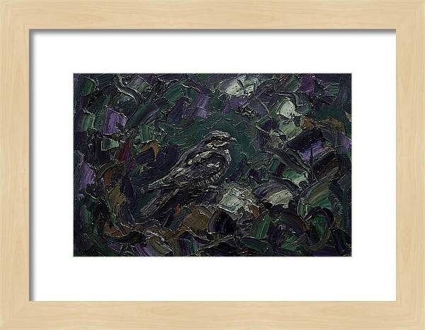 Nightjar Among Lush Foliage