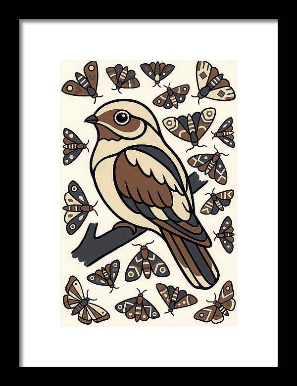 Nightjar Among Moths