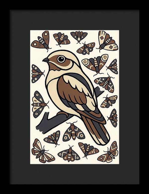 Nightjar Among Moths